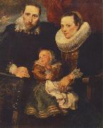 DYCK, Sir Anthony Van Family Portrait hhte USA oil painting reproduction